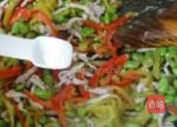 榨菜肉丝炒毛豆的做法图解9