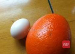 香橙蒸蛋的做法图解1