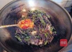 辣炒蕨菜的做法图解5