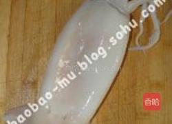三丝鱿鱼花的做法图解8