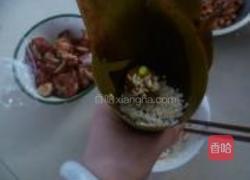 蛋黄肉粽的做法图解5