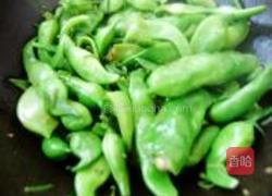 辣酱炒豆角的做法图解5