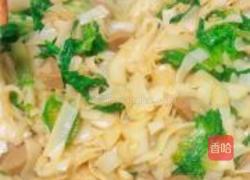 生菜牛丸炒河粉的做法图解6