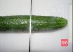 酸甜蓑衣黄瓜的做法图解2