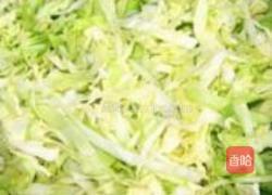 辣拌包心菜的做法图解4
