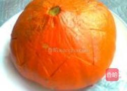 南瓜碗饭的做法图解1