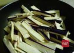 茄子炒肉丝的做法图解6