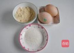 玉米芝麻蛋饼的做法图解1