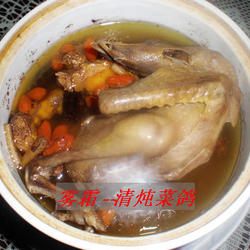 清炖菜鸽的做法[图]