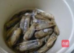 葱香蛏子的做法图解1