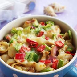 鸡肉焗贝壳粉的做法[图]