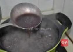 紫米粥的做法图解4