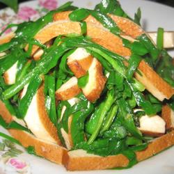 韭菜炒豆干的做法[图]