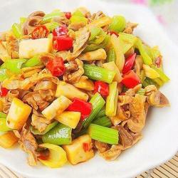 爆炒香辣鸡胗的做法[图]