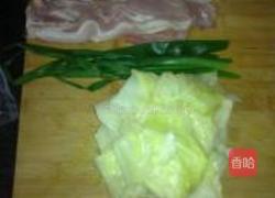 包菜培根卷的做法图解2