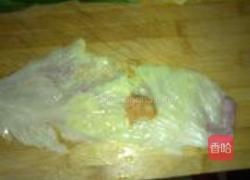 包菜培根卷的做法图解3