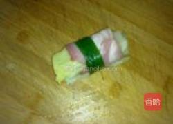 包菜培根卷的做法图解4