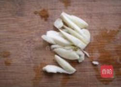 蒜茸红菜苔的做法图解2