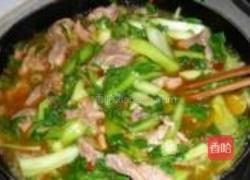 青菜烧牛肉的做法图解10
