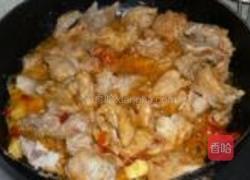 青菜烧牛肉的做法图解6