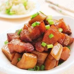 杏鲍菇红烧肉的做法[图]