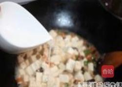 虾仁五彩豆腐羹的做法图解8