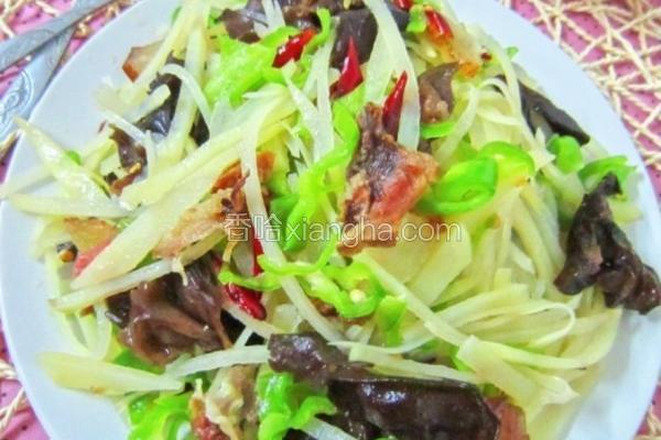 木耳土豆丝