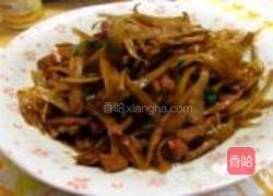 牛蒡牛肉丝的做法图解7