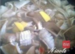 姜葱鱿鱼卷的做法图解2