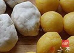奶黄包的做法图解4