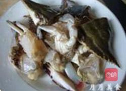 酱爆螃蟹的做法图解2