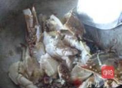 酱爆螃蟹的做法图解4