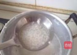 青菜火腿米粥的做法图解3