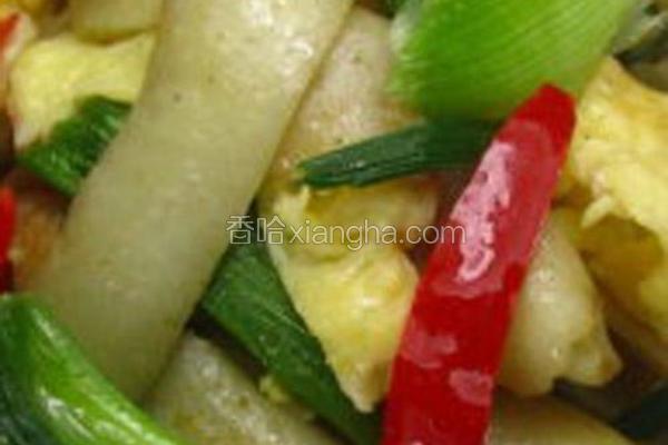 鸡蛋炒豆丝