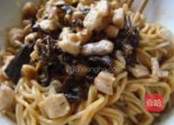 芽菜肉丁拌面的做法图解13