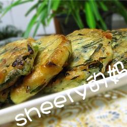 韭菜豆腐鸡蛋饼的做法[图]