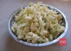 菜花红玉汤的做法图解1