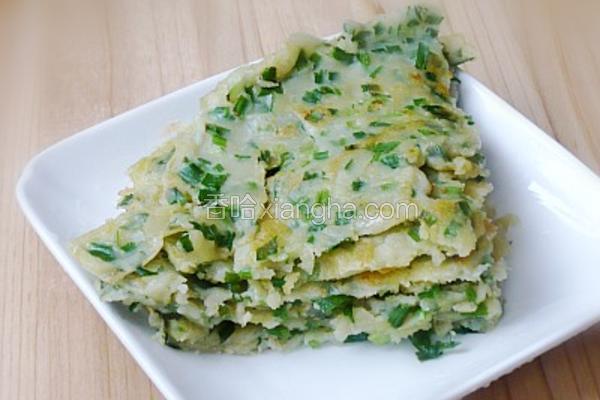 韭菜饼