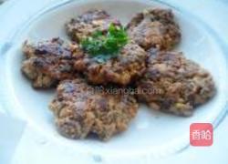 香煎牛肉豆腐饼的做法图解7