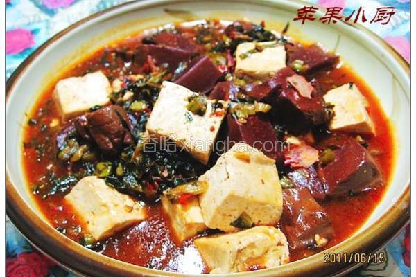 麻婆鸳鸯豆腐