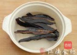 紫灵芝炖排骨的做法图解3