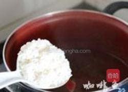 绿茶咸粥的做法图解2