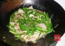 韭菜炒猪肝的做法图解8