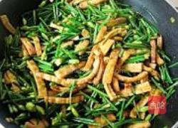 韭菜苔炒豆腐的做法图解13