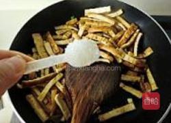 韭菜苔炒豆腐的做法图解8