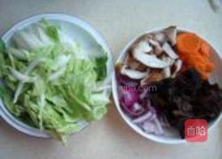 杂菜小炒的做法图解1
