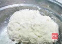 烫面豆沙炸糕的做法图解2