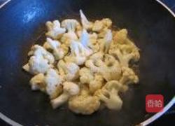 XO酱鸡丝炒菜花的做法图解4