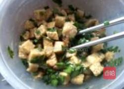 韭蛋土司饼的做法图解4