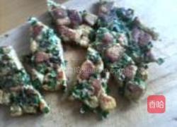 韭蛋土司饼的做法图解7